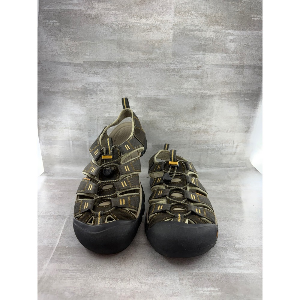 Keen Newport H2 Men Sz 10.5 Waterproof Hiking Sandals Olive Green 1008399